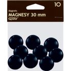 Magnesy do tablicy, punkty magnetyczne 30mm GRAND, czarny, 10 szt