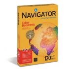 Papier do drukowania kolorowego, papier ksero A4 NAVIGATOR Colour Documents 120g, ryza 500ark