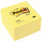 Karteczki samoprzylepne Post it, kostka 636B, 76x76mm, 450 kart, żółta