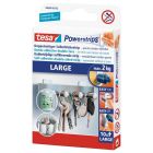 Plastry montażowe samoprzylepne tesa® POWERSTRIPS 10szt. duże, do 2kg