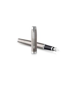 Pióro wieczne Parker IM ESSENTIAL Stalowy CT (M), giftbox, Parker 2143636