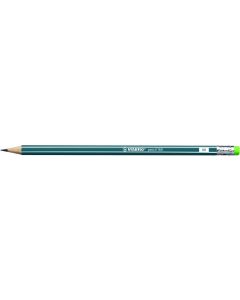 Ołówek 160 z gumką HB petrol STABILO 2160/HB