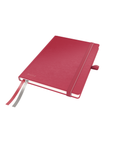 Notatnik LEITZ Complete A5 twarda oprawa 80k czerwony kratka 44770025