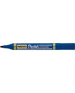 Marker permanentny N850 niebieski okrągła końcówka PENTEL