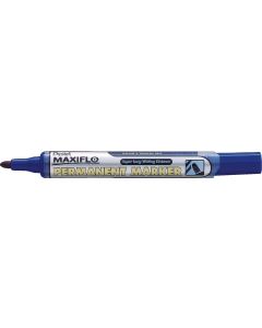 Marker permanentny MAXIFLO NLF50 niebieski okrągły z tłoczkiem PENTEL