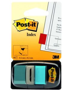 Zakładki indeksujące POST-IT_ (680-23), PP, 25.4x43.2mm, 50 kart., jaskrawoniebieskie