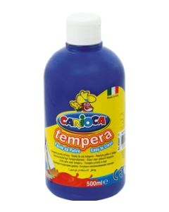 Farby tempery, wodorozcieńczalne Carioca 500 ml granatowa