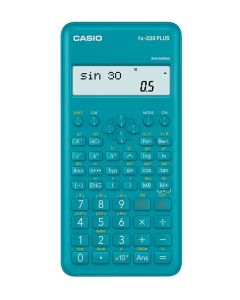 Kalkulator naukowy CASIO FX-220PLUS-2-B, 181 funkcji, 77x162mm, niebieski