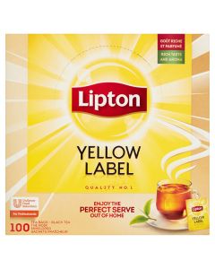 Herbata LIPTON Yellow Label (100 kopert fol.) czarna