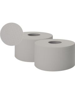 Papier toaletowy JUMBO-ROLL szary ESTETIC 1-warstwowy 120m PJS1120