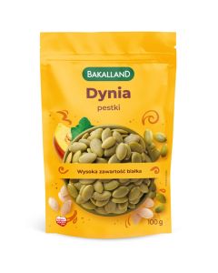 Bakalie, pestki dyni łuskane 100g Bakalland