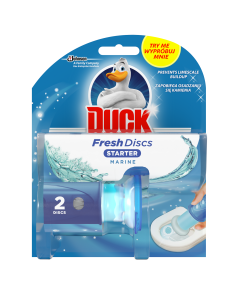 Kostka do WC DUCK FRESH DISCS MARINE - żelowe krążki  39109