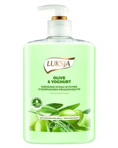 LUKSJA Mydło w płynie z dozownikiem 500 ml OLIVE&YOGHURT  8902