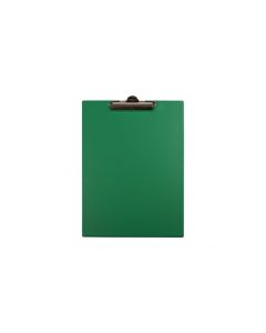Deska z klipsem, Clipboard Biurfol, podkładka z klipem A5, j.zielony