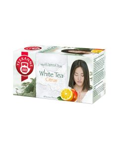 Herbata TEEKANNE WHITE TEA CITRUS 20t biała