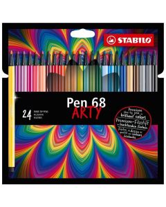 Flamaster STABILO Pen 68 etui 24 szt. ARTY