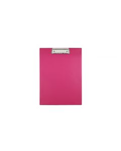 Deska z klipsem, Clipboard Biurfol, podkładka z klipem A4, pink