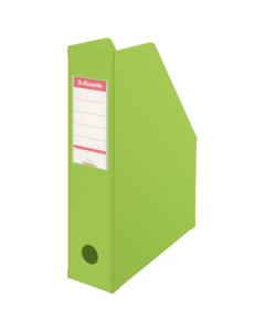 Pojemnik składany A4 70mm zielony ESSELTE PVC 56006