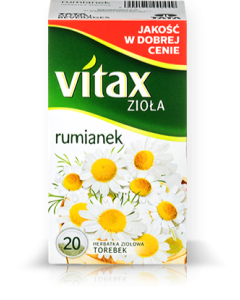 Herbata VITAX RUMIANEK 20t *1,5g ziołowa bez zawieszki