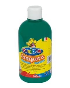 Farby tempery, wodorozcieńczalne Carioca 500 ml zielona morska