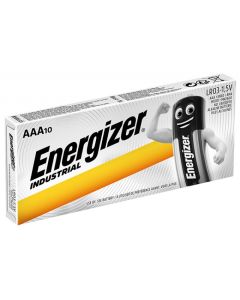 Bateria alkaliczne, ENERGIZER Industrial, AAA, LR03, 1, 5V, 10szt.