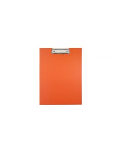 Deska z klipsem, Clipboard Biurfol, podkładka z klipem A4, orange