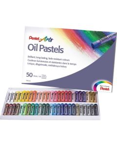 Pastele olejne 50 kolorów  PHN-50 PENTEL