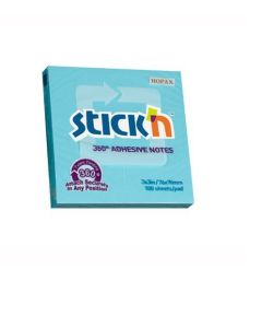 Bloczek STICK"N 76x76mm 360stopni niebieski 21553