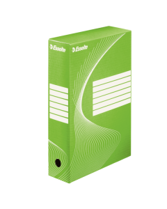 Pudełka archiwizacyjne ESSELTE BOXY 80mm zielone 128414