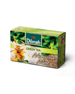 Herbata DILMAH GREEN TEA zielona&mięta 20t MOROCCAN
