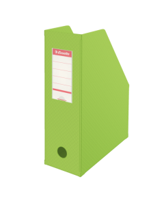 Pojemnik składany A4 100mm zielony ESSELTE PVC 56076