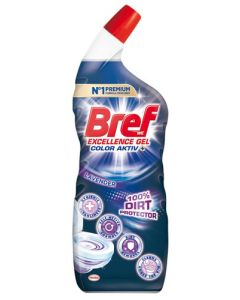 BREF Płyn żel do WC Excellence Color Aktiv 700ml Lavender *311235