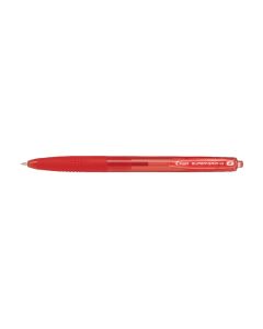 Długopis olejowy automatyczny PILOT SUPER GRIP czerwony BPGG-8R-F-RR
