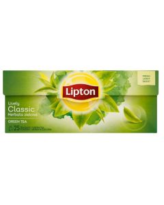 Herbata LIPTON GREEN CLASSIC 25 torebek