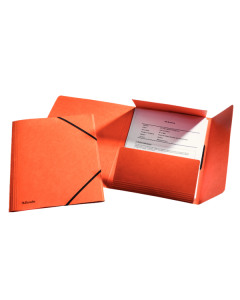 Teczka kartonowa z gumkami ESSELTE pomarańczowy 26594