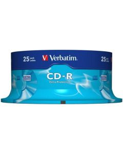 Płyta CD-R VERBATIM CAKE(25) Extra Protection 700MB x52 43432