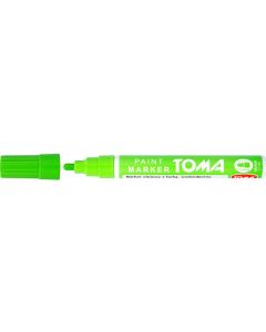 Marker olejowy, fibrowa końcówka 2,5mm, zielony jasny TO-440 Toma