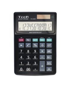 Kalkulator TOOR TR-2296T, 12 pozycyjny, wodoodporny 120-1425