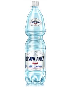 Woda Cisowianka lekko gazowana 1.5L, zgrzewka 6 szt.