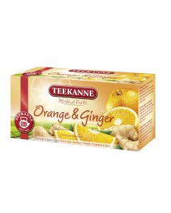 Herbata TEEKANNE FRESH Orange & Ginger 20t owocowa